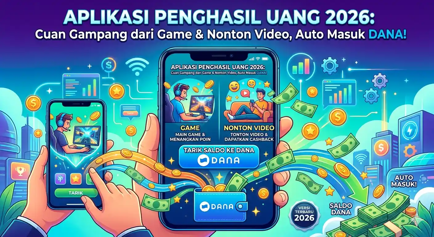 Aplikasi Penghasil Uang 2026: Cuan Gampang dari Game